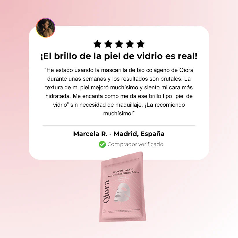 REJUVENECE TU PIEL CON LA MASCARILLA DE BIO-COLÁGENO