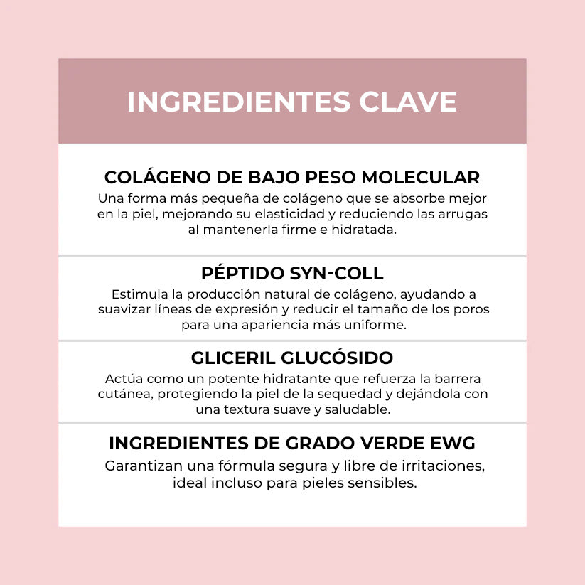 REJUVENECE TU PIEL CON LA MASCARILLA DE BIO-COLÁGENO