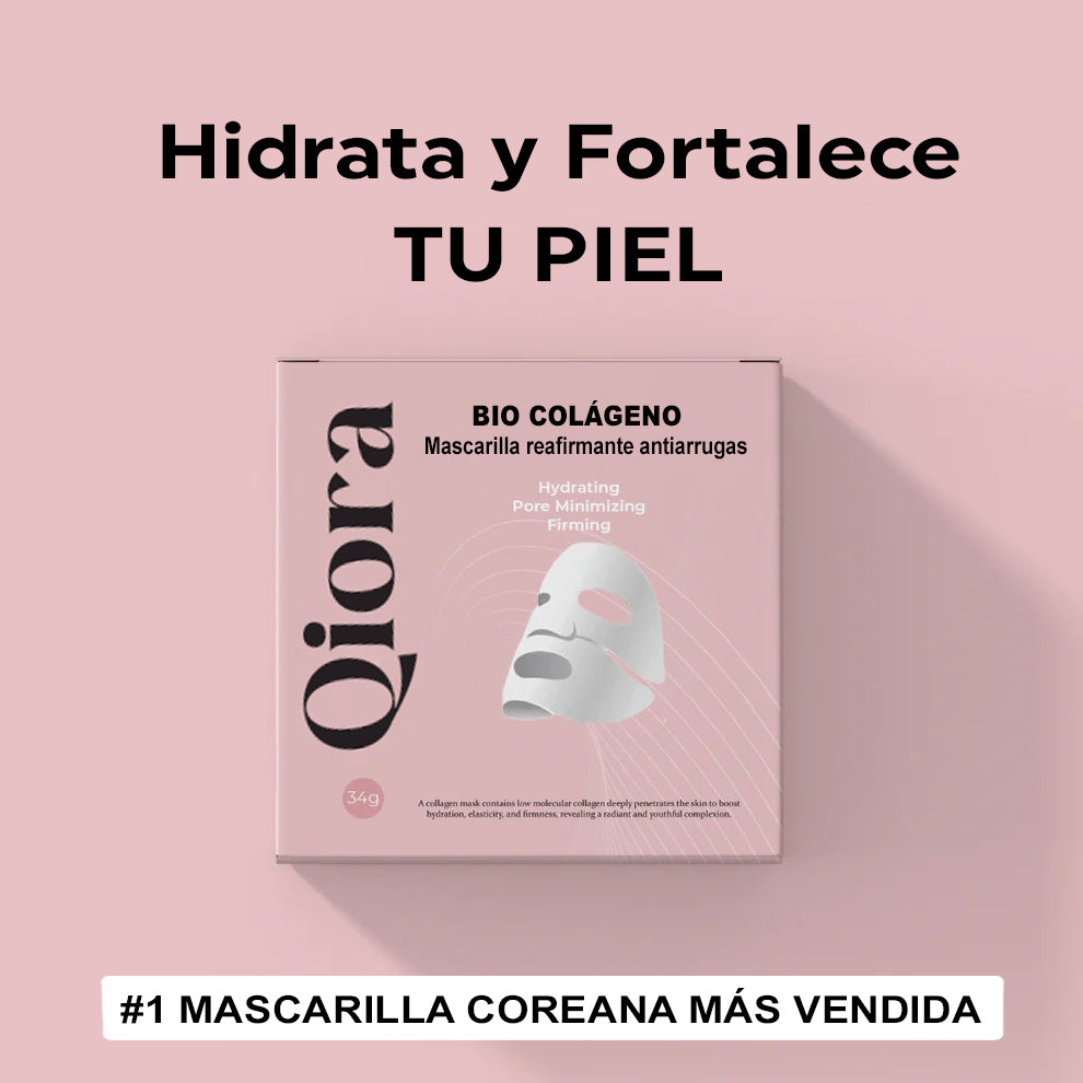 REJUVENECE TU PIEL CON LA MASCARILLA DE BIO-COLÁGENO